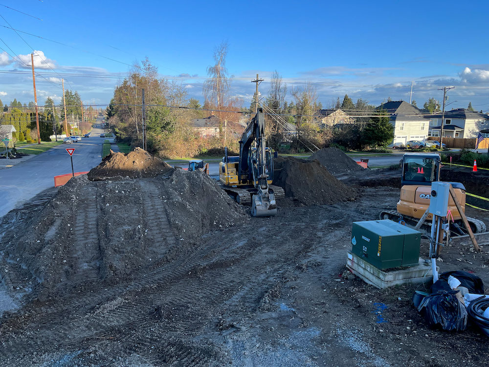 Tacoma Washington Excavator